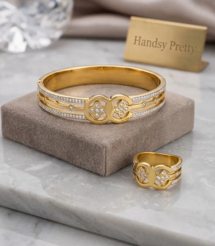 The Aura link cuff & Ring